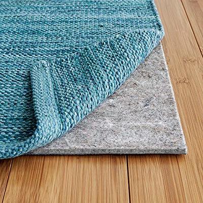 Rug Pad - Premium Felt and Rubber Padding - Non-Slip Cushion Rug Pad - Safe  for Hardwood and All Surfaces - Cushioning and Grip - 1/8 Thick