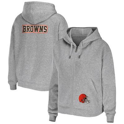 Women's WEAR by Erin Andrews Orange Chicago Bears Pullover Hoodie