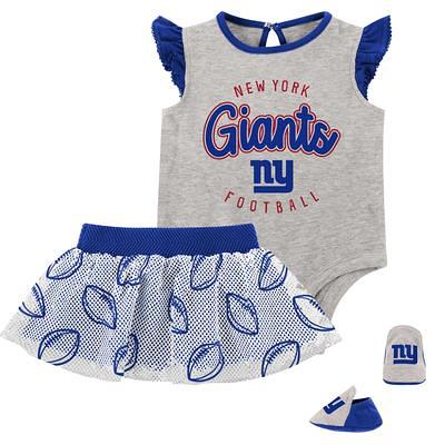 New York Giants Girls Youth Spirit Two-Piece Cheerleader Set - Royal