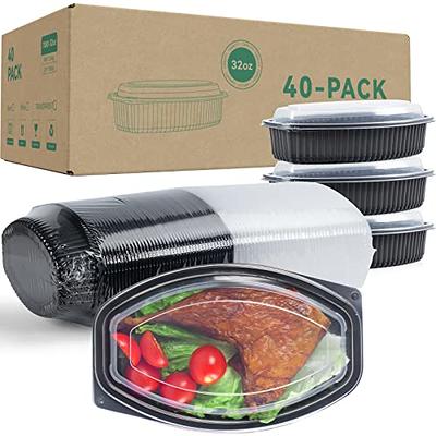 Glad® To Go Lunch Containers, 32 Oz., 4/Pack (78404)