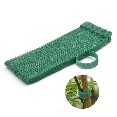  Kecoya 100 Feet Green Garden Tape Plant Ties for Climbing  Plant Garden Ties Plant Tape, 1/2'' Wide Reusable Garden Tape Plant Support  for Climbing Plants, Flowers, Vine, Tomato Ties Adjustable. 