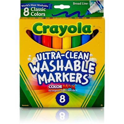 Crayola® Washable Broad Line Bulk Markers, 12 Pack, Blue (58-7800-042)