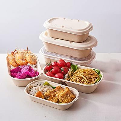 Tessco 70 Pack 35 oz Large Kraft Paper Bowls with Lids Disposable Soup  Serving Bowls Bulk Party Supplies for Hot Cold Food, Soup - Yahoo Shopping