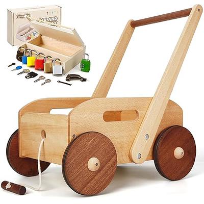 Montessori Practical Material Wooden Lock Box Locks and Keys Life Skill  Learning Kids Early Educational Toy