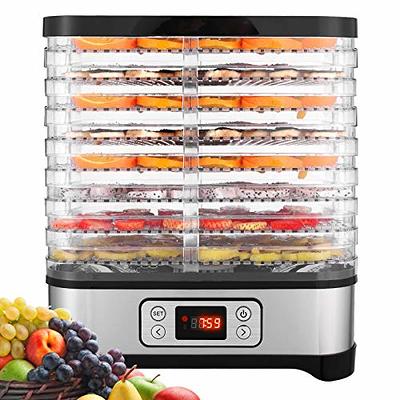 Food Dehydrator, 5-Tray Dehydrators for Food and Jerky,Temperature Control  and Dehydrators for Herbs,Beef Jerky,Fruit,Vegetables