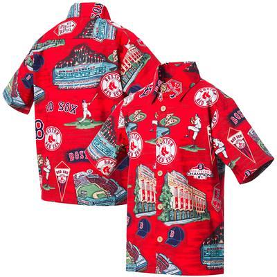 Youth Reyn Spooner Red Boston Sox Scenic Button-Up Shirt - Yahoo Shopping