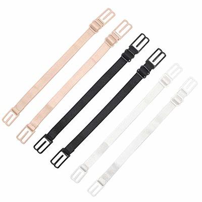 24 Pcs Bra Strap Clips Bra Cross Back Clips Conceal Bra Straps Cleavage  Control Clips And Elastic Non-slip Bra Strap Holders For Women And Girls