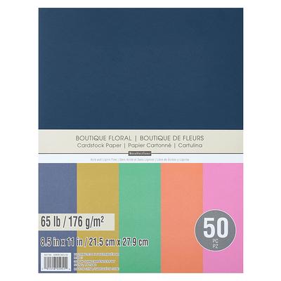 Recollections Rose Gold Foil 65lb Cardstock Paper (25 Sheets)