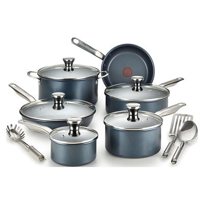 T-Fal Excite 14-pc. Aluminum Dishwasher Safe Non-Stick Cookware