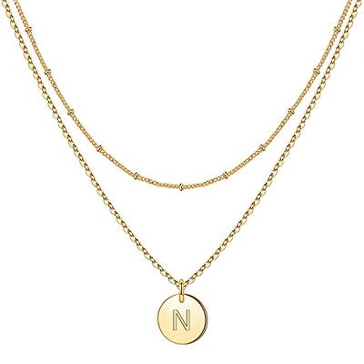 IEFWELL Initial Necklaces for Girls Gifts - Layered Necklaces for