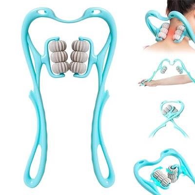 Blesnia Rolneck Neck Massager, Blesnia Neck Roller with 6 Balls Massage