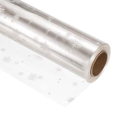 Cellophane Wrap Wrapping Paper White Snow 98ft x 31in 3 Mil Thick, 1 Roll -  Clear - Yahoo Shopping