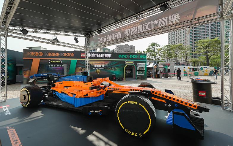 樂高打造1:1比例麥拉倫F1賽車首亮相！還有「極速賽車」關卡體驗車迷必訪