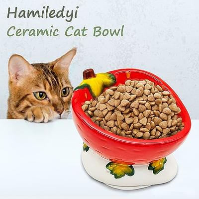 Elevated Cat Bowls, Bowls With Stand, Raised Cat Food Kitten Bowl, Ceramic  Best - Yahoo Shopping