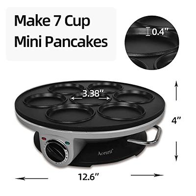 Aoruru Electric Pancake Maker for Kids Mini Crepe Maker Nonstick Fried Eggs  Pan - Yahoo Shopping