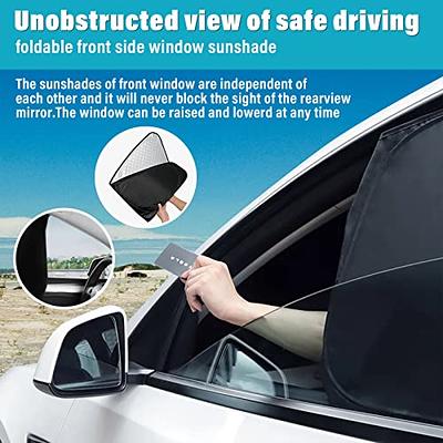 Retractable Car Windshield Visor Sun Shade Auto Front Rear Side