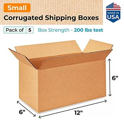 uBoxes 18 x 14 x 12 Inch Medium Sized Sturdy Cardboard Moving Box