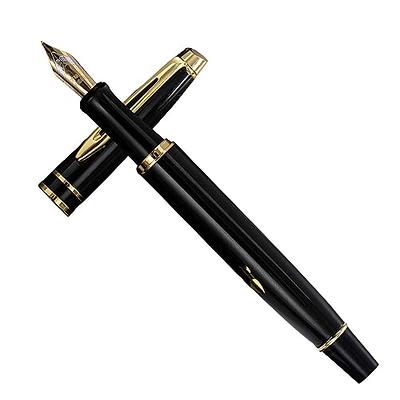 Metal Fountain Pen Calligraphy Fountain Pen 0.5mm F Nib with Refillable  Converter Gift Pen for Case for Women Men Journa 