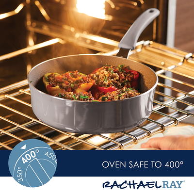 Rachael Ray Cook + Create Aluminum Nonstick Cookware Set, 11-Piece