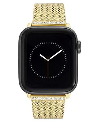 Anne Klein Mesh Fashion Band for Apple Watch Secure Adjustable