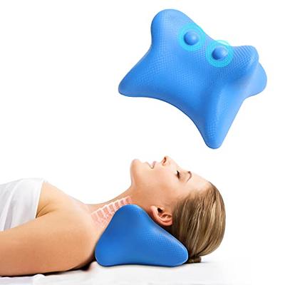 Fishkidtail Neck and Shoulder Relaxer, Cervical Neck Traction Device for  Neck Stiffness, Neck Stretcher Chiropractic Pillow, Neck Cervical Traction  Support for TMJ Pain Relief and Cervical Spine - Yahoo Shopping