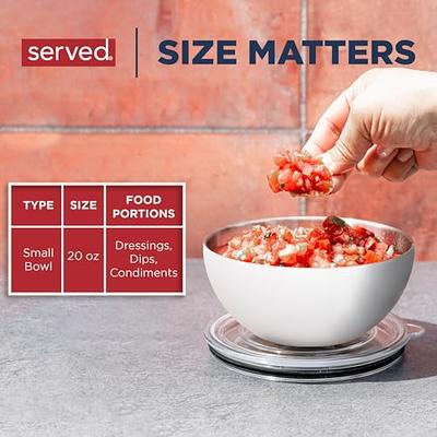 served Brand | Premium Large Serving Bowl - Keep Food Hot or Cold for Hours  with our Vacuum-Insulated, Double-Walled, Copper-Lined Stainless Steel