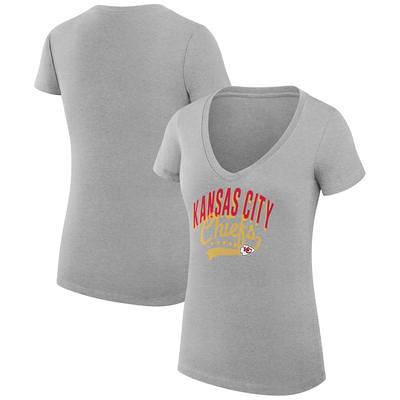 Miami Marlins G-III 4Her by Carl Banks Women's City Graphic V-Neck Fitted T- Shirt - White