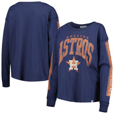 ‘47 Women's Houston Astros Tan Parkway Long Sleeve Shirt