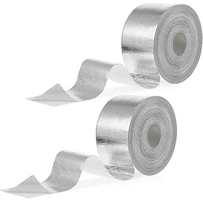 2 Rolls Heat Shield Tape Cool Tapes Aluminum Foil Heat Reflective