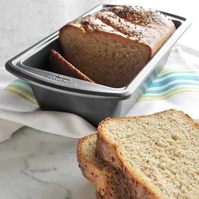 Stainless Steel Bread Loaf Pan, 3 Compartments, 2.75