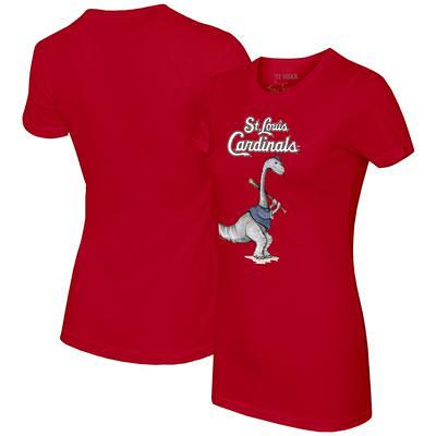 Women's St. Louis Cardinals Lusso Red Nakita Strappy Scoop Neck Dress