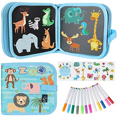 Erasable Doodle Books, Portable Reusable Drawing Board with