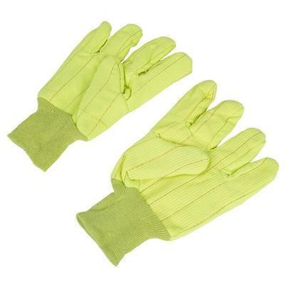 Cordova Red Nap-In Cotton Double Palm Work Gloves - Large - 12/Pack