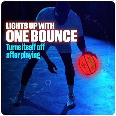 OMOTIYA LED Light Up Soccer Ball - Glow in The Dark Soccer Balls Size 5 - Sports Gear Soccer Gifts for Boys & Girls 8-12+ Year Old - Kids, Teens