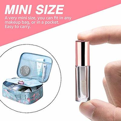 AMORIX 50PCS 10ml Lip Gloss Tubes Clear Empty Lip Balm Containers