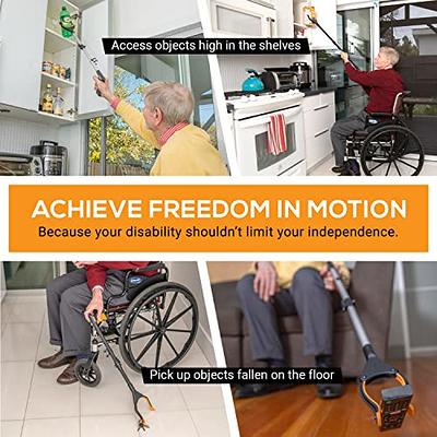 Wheelchair Disabled, Rotating Gripper, Litter Reachers, Grabber Reacher