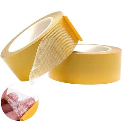 DOITOOL 5 Rolls Double Sided Cloth Tape Yellow Tape