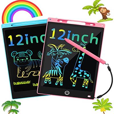 LCD Writing Tablet for Kids, 2Pck Drawing Tablets Toddler Toys Doodle Board  12 inch Writing Pad Drawing Tablet, Boys Girls Gift Trip Travel Essentials  Learning Games 3-5 6-8 9-12 Year Old, Blue+Pink - Yahoo Shopping