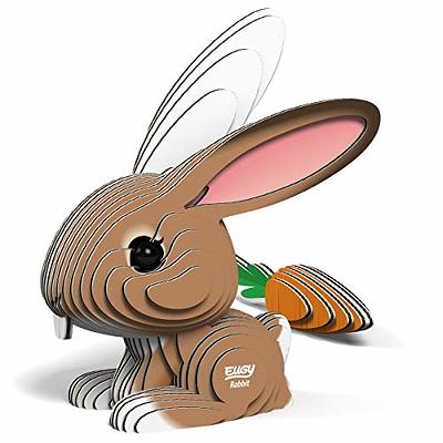 Eugy Rabbit 3D Puzzle, 39 Piece Eco-Friendly Educational Toy Puzzles for  Boys, Girls & Kids Ages 6+ - Yahoo Shopping