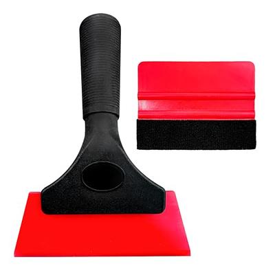 PE Plastic Car Squeegee Felt Edge Scraper Car Decals Vinyl