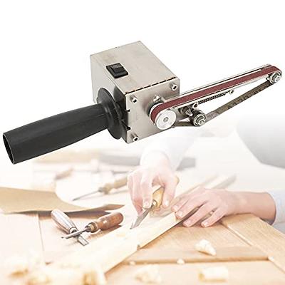 Mini Belt Sander Electric Grinder Knife Sharpener DIY Polishing Tool  Machine