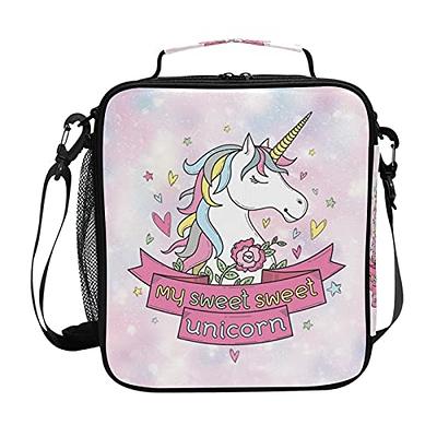 TAL Kids Insulated Reusable Soft Lunch Bag, Unicorn 