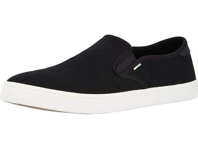 Baja Black Heritage Canvas Slip On Sneaker