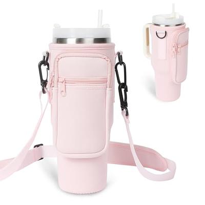 CEELGON Water Bottle Carrier with Strap for Stanley 40oz Tumbler