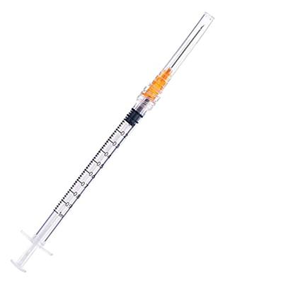 2.5ml Disposable Luer Lock Syringes with 25G 1 Inch Needle Individual  Package - Pack of 100 - Yahoo Shopping