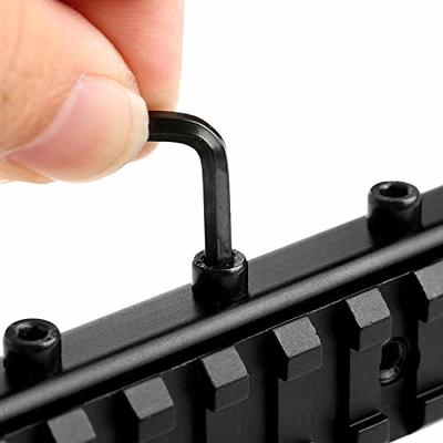 11mm to 20mm Dovetail Weaver Picatinny Rail For Rifle Scope Mount Base  Adapter