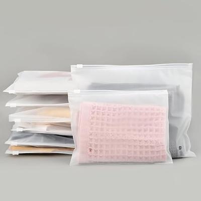 Alipis 24pcs Clothes Packaging Bags Frosted Poly Plastic Bags Clear Travel  Bags for T-shirts Garment Packaging Shippings Mailing Closet Organizer -  Yahoo Shopping