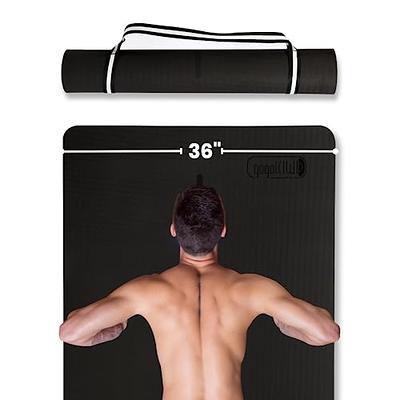 SPRI Hanging Exercise Mat, Fitness & Yoga Mat for Group Fitness Classes, Commercial  Grade Quality with Reinforced Holes, 56 L x 23 W x 5/8 Thick - Yahoo  Shopping