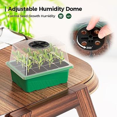 Seed Box Plant Yard Hole Seedling Grows Starter Hot Nursery Tray