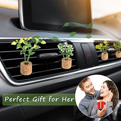CAR AIR FRESHENER Plant Vent Clip Car Accessories Car Oil Diffuser Car  Decor Car Essential Oil Diffuser Plant Lover Gift 